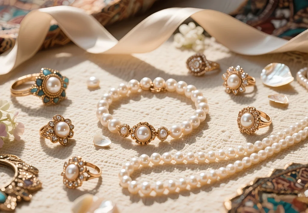 Pearls jewelry