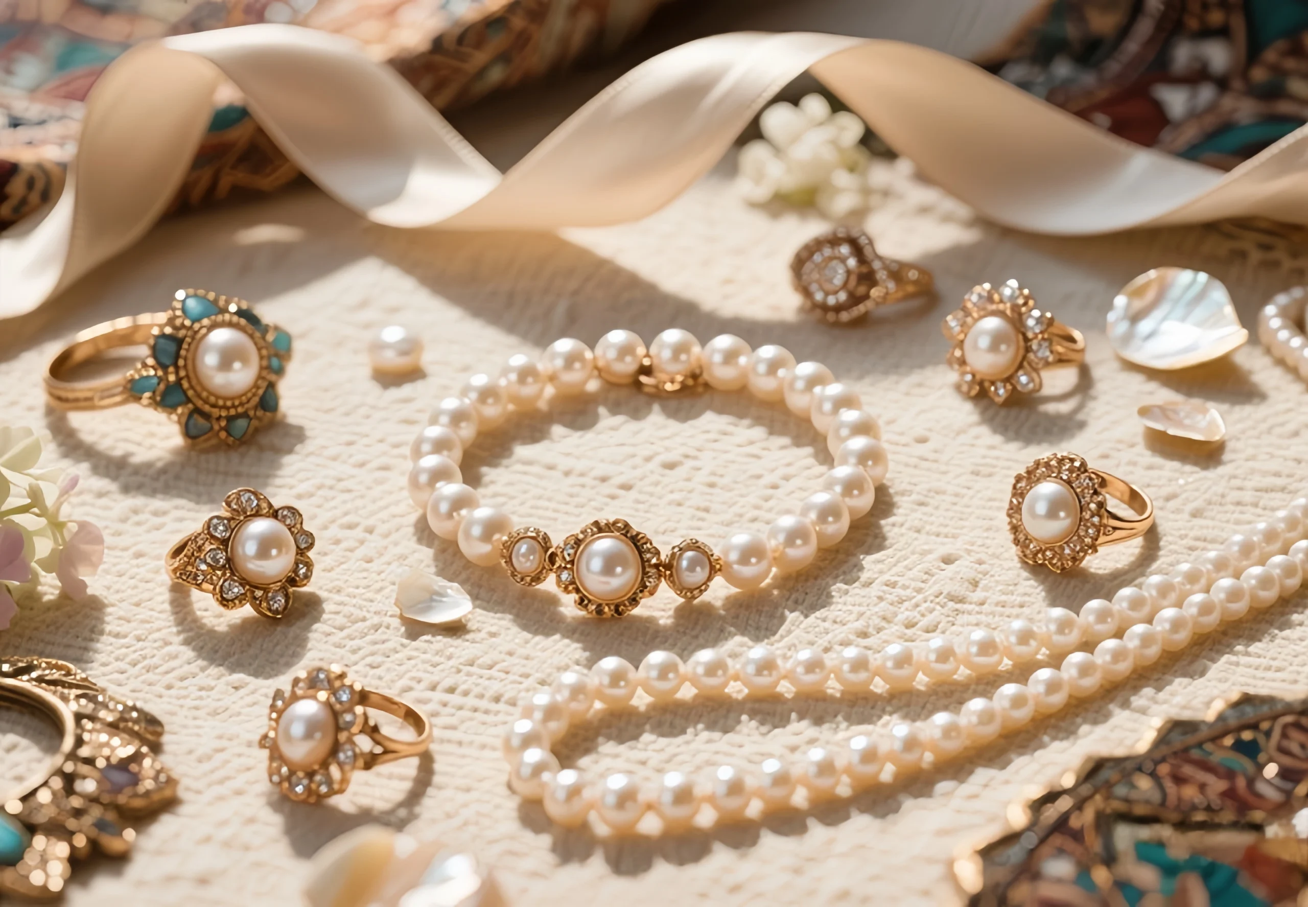 Pearls jewelry