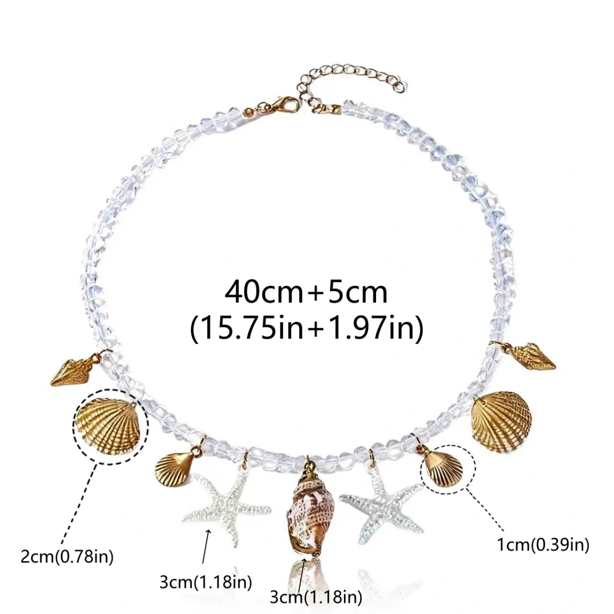 Cosmic Tide Pearls Necklace – Ocean’s Whisper-size chart