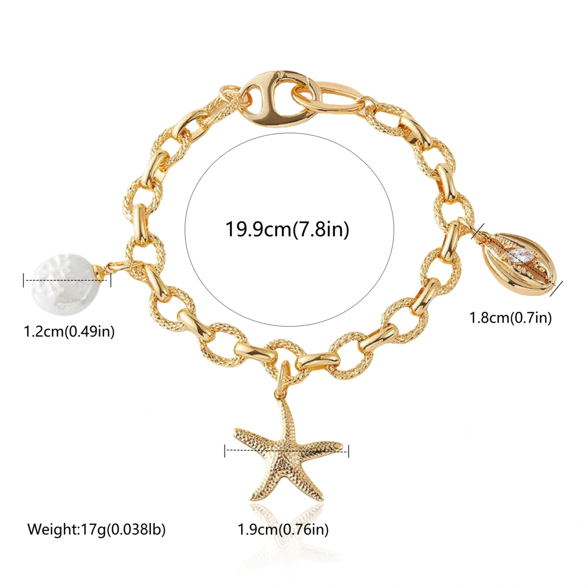 Star Charm of Renewal-size chart