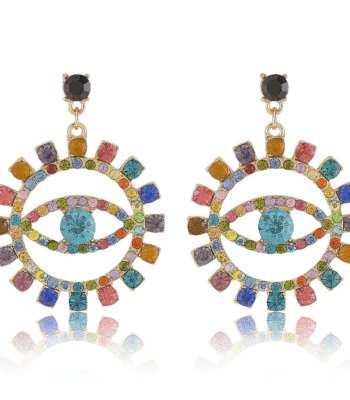 Cosmic Energy Diamond Earrings in mixed