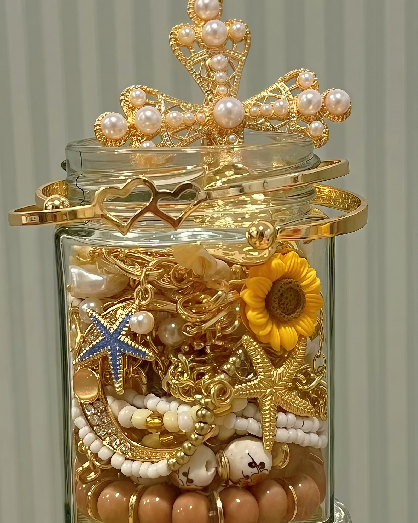 Customize Celestial Myth Themed Jewelry Jar｜Mystery Jewelry Jar