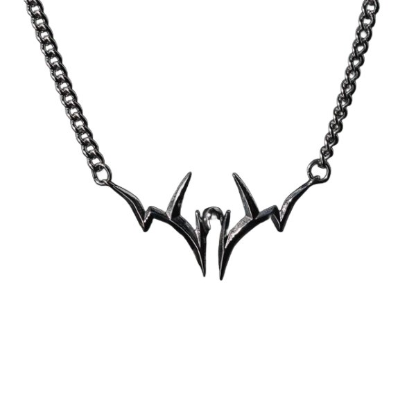 Inverted Heaven Spear Men's Stainless Steel Necklace & Necklace Bracelet Set