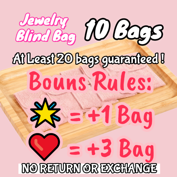 10 Bags of Titanium Steel Jewelry Items