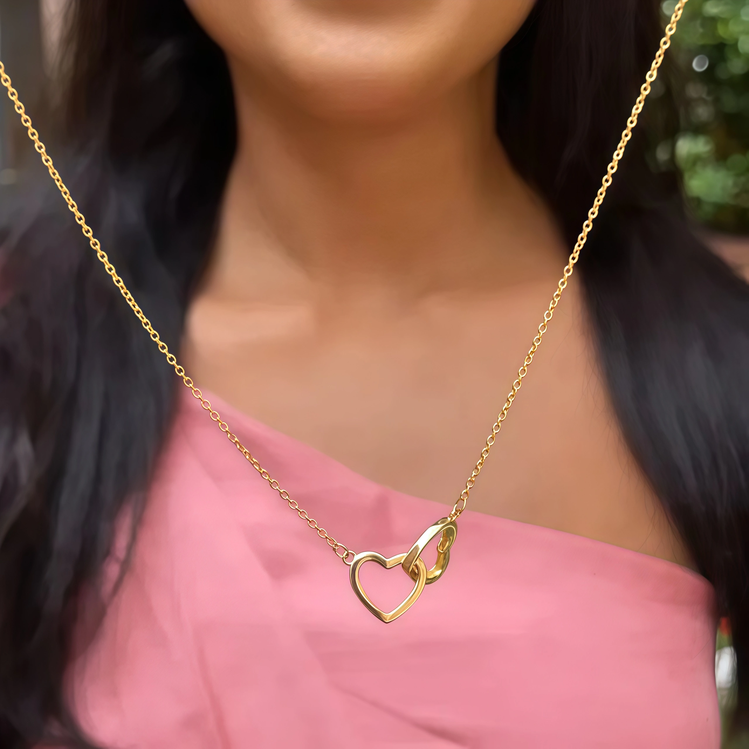 Heart-Shaped Necklace Love Rotating Gift Box Set-model Heart-Shaped Necklace Love Rotating Gift Box Set-model